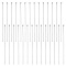 Beebeecraft 100Pcs/Box 50mm Ball Head Pins Platinum Plated Eye Quilting Satin Straight Pins for Sewing Dressmaker Jewelry Making DIY Craft Head 1.5mm