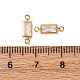 Латунные подвески из прозрачного кубического циркония KK-Z121-06G-07-3