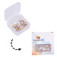 Латунные бусины KK-PH0034-73-WH-4