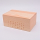 Прямоугольная незаконченная деревянная коробка OBOX-WH0005-06-1