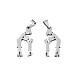 Подвески из нержавеющей стали 201 STAS-T044-290P-2