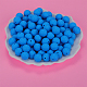 Круглые силиконовые фокусные бусины SI-JX0046A-132-3
