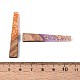 Подвески из непрозрачной смолы и орехового дерева RESI-T060-22A-3