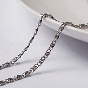 Устойчивые к потускнению цепи из нержавеющей стали 304 lumachina CHS-H007-28P