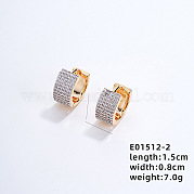 Латунные серьги обруча WV4993-2