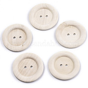 Большие пуговицы из натурального дерева WOOD-N006-86C-01