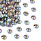 Preciosa® MAXIMA Crystal No Hotfix Flatback Stones, Czech Crystal, Dura Foiling, Round(438 11 615 Chaton Rose), 90075 200 Red Velvet AB, SS6(1.9~2.1mm)