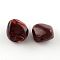 Nuggets Imitation Gemstone Acrylic Beads, Dark Red, 25x24x17mm, Hole: 3mm, about 84pcs/500g