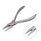 Tarnish Resistant 430 Stainless Steel Jewelry Pliers, Needle Nose Pliers, 155x50x15mm