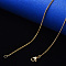 304 Stainless Steel Curb Chain Necklace, with Lobster Claw Clasp, Golden, Link: 2x1.8x0.5mm, 19.68 inch(50cm)