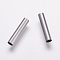 Non-Tarnish 304 Stainless Steel Tube Beads, Stainless Steel Color, 15x3mm, Hole: 2.5mm