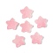 Imitation Candy Food Style Resin Cabochons, Star, Gradient Color, Pink, 11x11.5x4.5mm