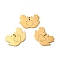 Ion Plating(IP) 304 Stainless Steel Pendants, Palm Charm, Golden, 15x21.5x1.5mm, Hole: 1.4mm