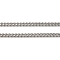 Brass Twisted Chains, Curb Chains, Diamond Cut, Unwelded, Faceted, with Spool, Oval, Lead Free & Nickel Free & Cadmium Free, Platinum, 3x2x0.6mm, about 301.83 Feet(92m)/roll