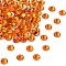 Preciosa® MAXIMA Crystal No Hotfix Flatback Stones, Czech Crystal, Dura Foiling, Round(438 11 615 Chaton Rose), 90310 Sun, SS10(2.7~2.9mm)
