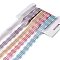 Polyester & Polycotton Ribbons Sets, for Bowknot Making, Gift Wrapping, Colorful, 5/8 inch(17mm), 5 styles, about 3.00 Yards(2.74m)/Style, 15 Yards/Set
