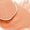Luminous Glow in the Dark Transparent Mini Glass Round Beads, No Hole/Undrilled, Micro Beads for Nail Art, Light Salmon, 0.6~0.8mm