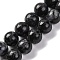 Natural Feldspar Beads Strands, Indigo Gabbro Round Beads, Round, 10mm, Hole: 1mm, about 38pcs/strand, 15.04''(38.2cm)