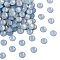 Preciosa® MAXIMA Crystal No Hotfix Flatback Stones, Czech Crystal, Dura Foiling, Round(438 11 615 Chaton Rose), 31110 Lt. Sapphire Opal, SS16(3.8~4mm)