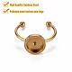 201 фурнитура для манжетного кольца из нержавеющей стали STAS-S080-042C-G-2