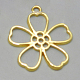 Подвесные подвески из сплава PALLOY-WH0075-30G-1