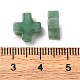Естественный зеленый бисер авантюрин G-K369-02A-3