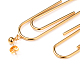 Серьги-гвоздики из нержавеющей стали 304 EJEW-G280-44G-2
