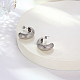 Серьги-гвоздики из нержавеющей стали марки 304 AP9036-2-2