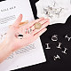 Сеттинги латунь манжеты KK-PH0001-14-3