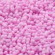 Непрозрачный матовый стеклянный бисер цвета макарон SEED-K009-12B-05-3