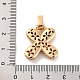 Латунные микро проложить кубического циркония подвески KK-C076-29X-G01-3