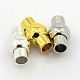 Латунные магнитные застежки с клеевыми концами KK-G230-6mm-M-NF-1