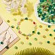 300 шт. 6 цвета окрашенные распылением хрустальные стеклянные бусины CCG-SZ0001-11D-6