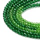 Прозрачный градиент цвета стеклянные бусины пряди GLAA-H021-01A-31-3