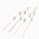 Латунные подвески с кисточками KK-S348-062-1