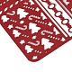 10 шт. набор бумаги для скрапбукинга на рождественскую тематику DIY-Z032-03A-5