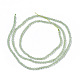 Новых природных нефрита нитей бисера G-F596-02-3mm-2
