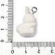 Кулоны из флокированной смолы FIND-S001-06G-3