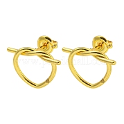 Серьги из нержавеющей стали 304 EJEW-R161-16G