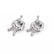 Латунная застежка пружинного кольца KK-S356-112P-NF
