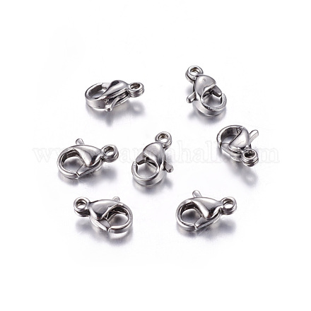 Застежки-карабины из нержавеющей стали марки 304 STAS-R050-9x5mm-1