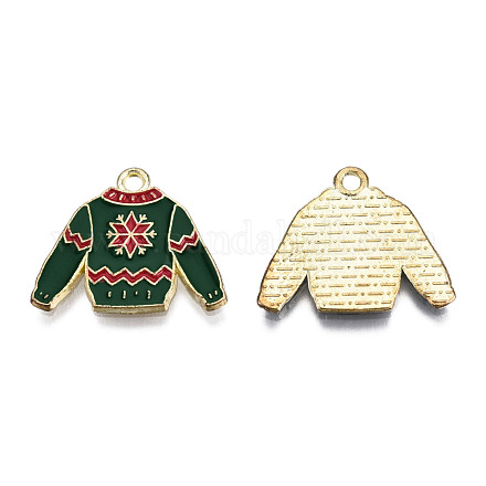 Подвески из эмали и сплава ENAM-N059-63-1