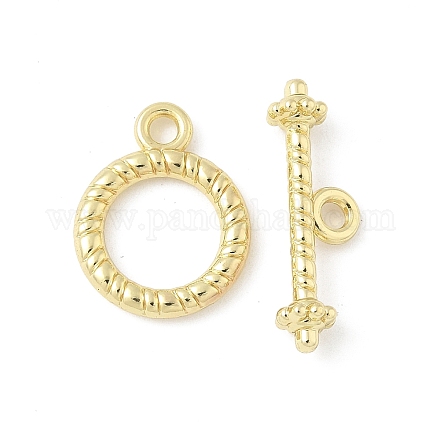 Застежки-тоглы из текстурированного кольцевого сплава FIND-B047-20G-1