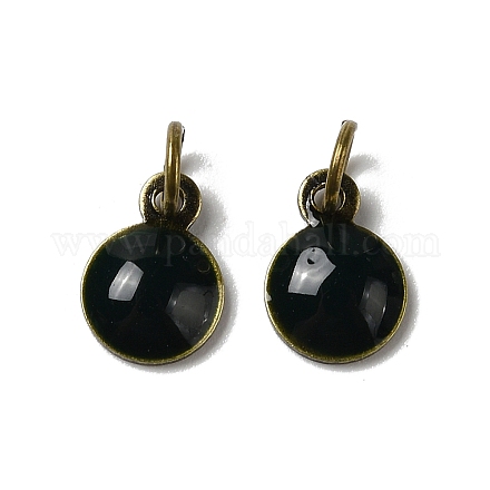 Латунные эмалевые подвески KK-H487-22AB-02-1