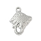 304 Stainless Steel Manta Ray Pendants, Marine Animal Charms, Non-Tarnish, Stainless Steel Color, 22x17x3mm, Hole: 1.8mm