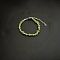 Natural Peridot Chip Beaded Bracelets for Women