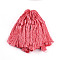 Polyester Tassel Decorations, Pendant Decorations, Light Coral, 130x6mm, Tassel: 70~90mm