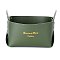 PU Leather Storage Box, Cuboid, Dark Slate Gray, 17.5x11x12cm