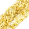 Natural Yellow Opal Beads Strands, Round, Grade A, 4mm, Hole: 0.7mm, about 100pcs/strand, 15.94 inch(40.5cm)