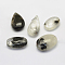 Natural Quartz Pendants, Mixed Shapes, 30~66x18~52x3~14mm, Hole: 2mm